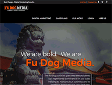 Tablet Screenshot of fudogmedia.net